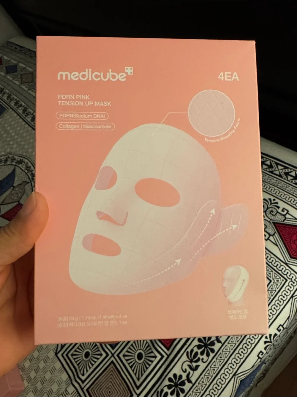 Medicube Pink Collagen Mask & Eye Patch Set — Hydrating Pink Skincare Duo